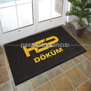 Döküm Firmaları için Logolu Paspas (1)