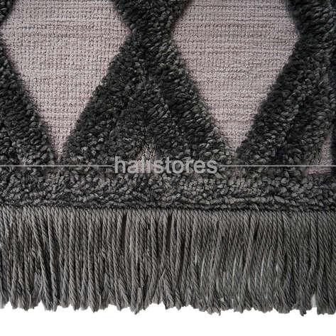 Dolce Vita Dekoratif Gri Halı Matrix 751 - 5