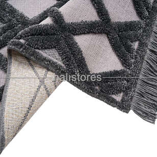 Dolce Vita Dekoratif Gri Halı Matrix 751 (6)