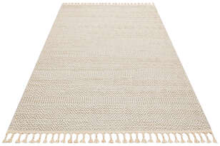 Etnik Desenli Bej Halı Soho SH 01 (3)