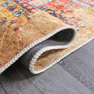Etnik Desenli Bej Kilim Halı Milas 5031 (4)