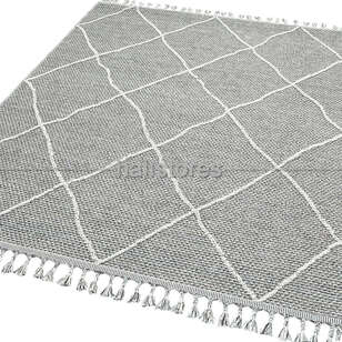 Etnik Desenli Gri Yolluk Halı Soho SH 02 (3)
