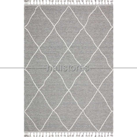 Etnik Desenli Gri Yolluk Halı Soho SH 02 - 1