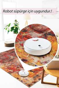 Fusion Modern Dokuma Taban Dekoratif Multi Halı (AL 140) (5)
