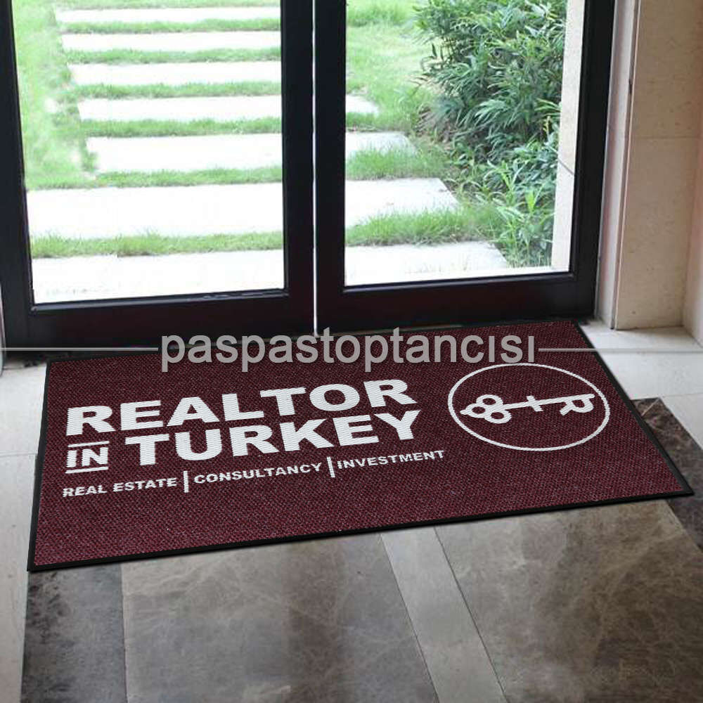 Gayrimenkul Firmaları için Logolu Paspas