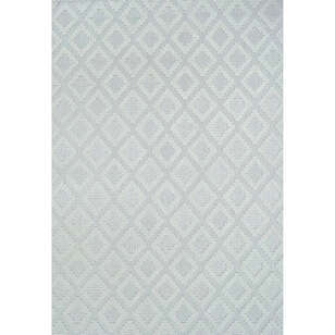 Grace 65022-270 Modern Kabartmalı Geometrik Desenli Dekoratif Krem Makine Halısı (5)