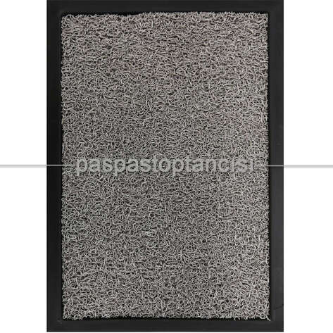 Gri Kıvırcık Paspaslı Kauçuk Hijyen Paspas - 1