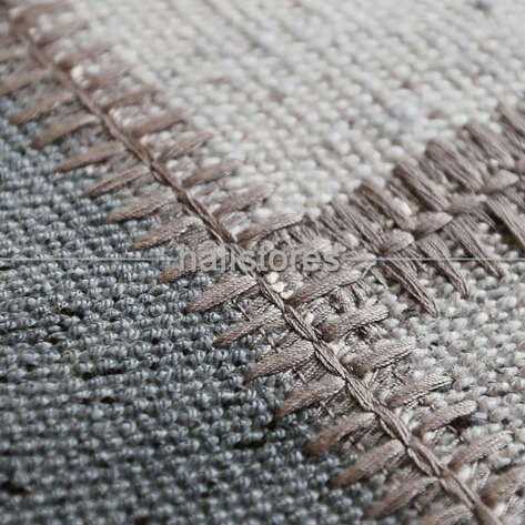 Gri Patchwork Kırkyama Halı - 4