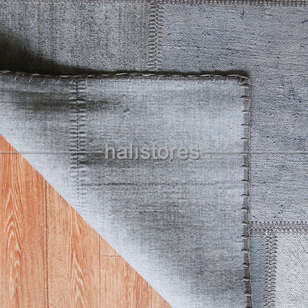 Gri Patchwork Kırkyama Halı (6)