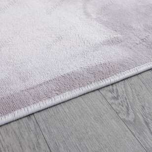 Gri Peluş Yıkanabilir Halı (4)