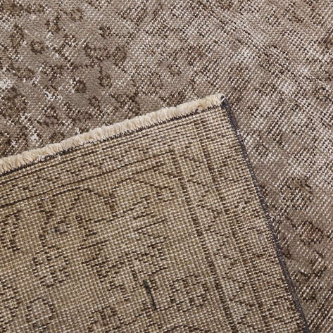 Bej Vintage Eskitme Halı Kilim 209 x 312 cm - 5