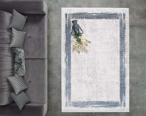 Gümüşsuyu Halı Black&Brown 11298 Mavi - 2