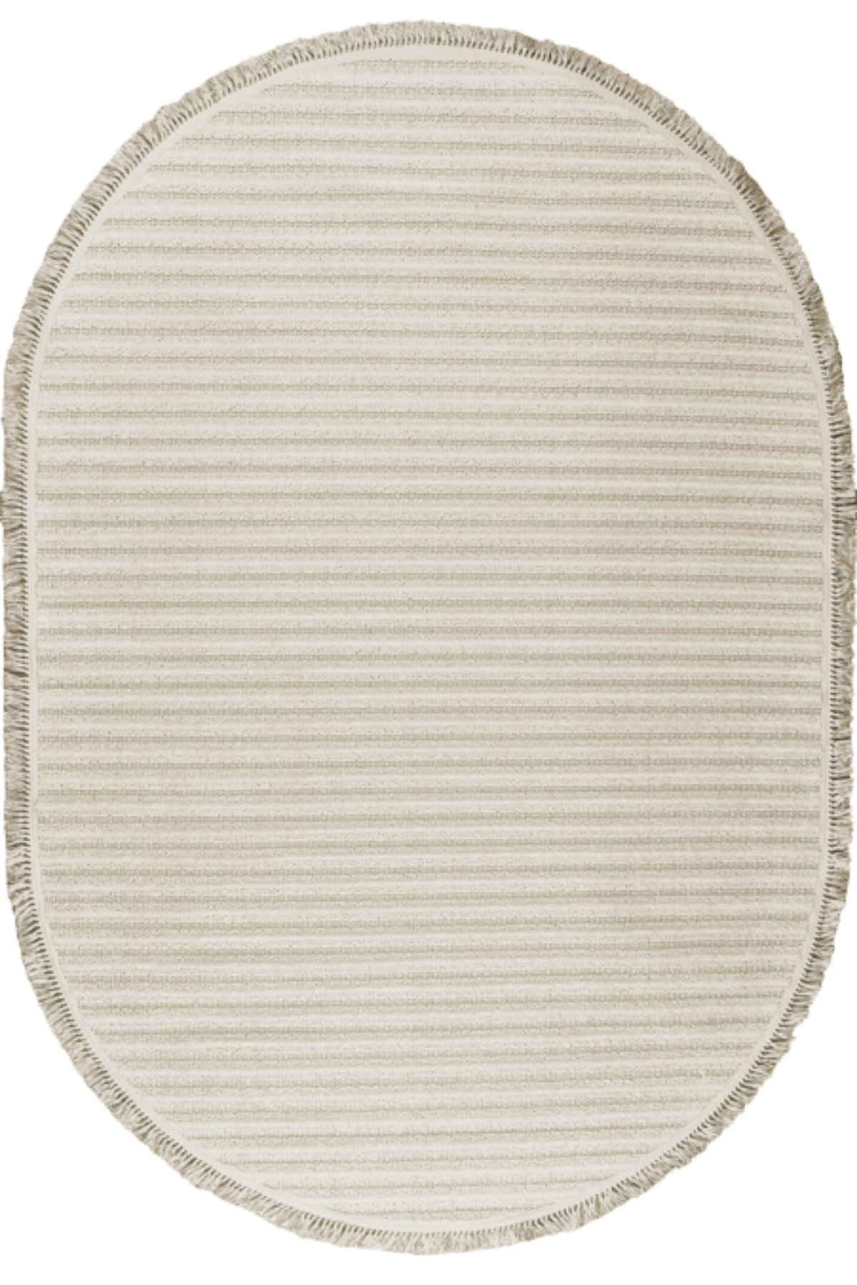 Gümüşsuyu Halı Daisy 16666 Krem Oval Halı - 1