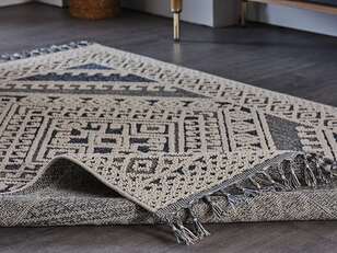 Gümüşsuyu Halı Deco Delta 12160 Mavi Krem (4)