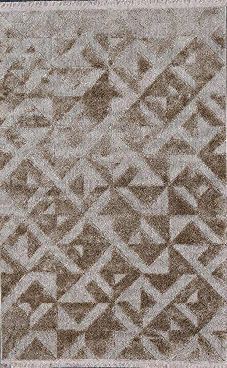 Gümüşsuyu Halı Deco Geo 15869 Kahve