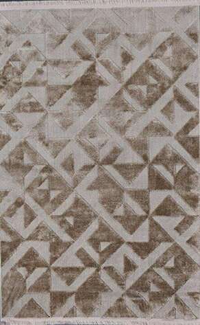Gümüşsuyu Halı Deco Geo 15869 Kahve - 1