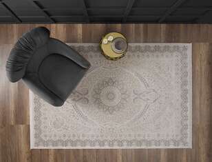 Gümüşsuyu Halı Esiliva 11431 Krem (2)
