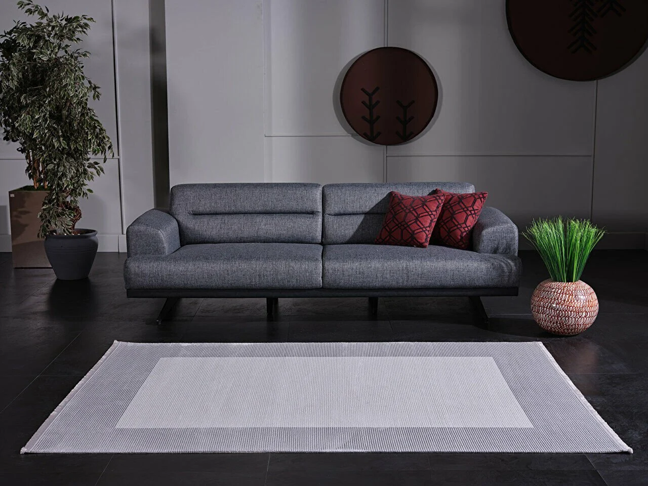 Gümüşsuyu Halı Venita 13602 Gri (2)