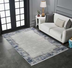 Gümüşsuyu Halı Viera 11607 Mavi (2)