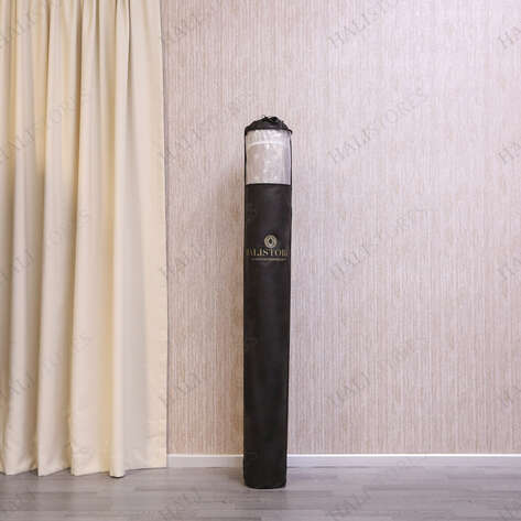 Halı Hurcu Saklama Kılıfı 4m²(40x175cm) Hava Geçiren-Pvc Pencereli-Sağlam Kumaşlı Siyah - 1