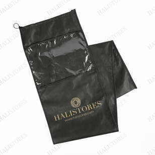 Halı Hurcu Saklama Kılıfı Yolluk (32x93cm) Hava Geçiren-Pvc Pencereli-Sağlam Kumaşlı Siyah (4)