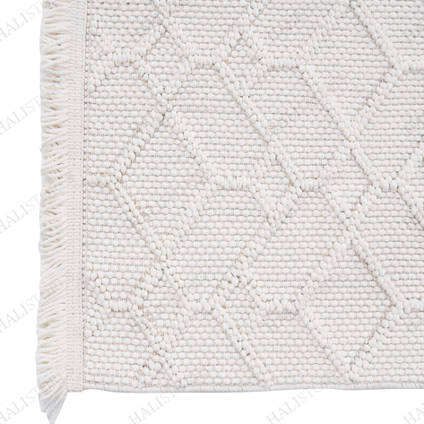 Halıstores Bohem Krem Kilim Halı 383 - 5
