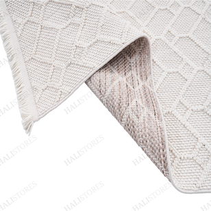Halıstores Bohem Krem Kilim Halı 383 (4)