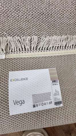 Halıstores Bukle Dokulu Örgü Desenli Halı Vega 5486 Vizon-Bej  - 5