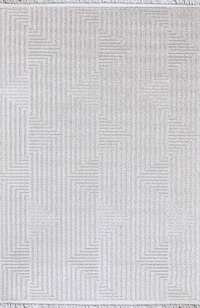 Halıstores Bukle Dokulu Örgü Desenli Halı Vega 5511 Krem-Bej (4)