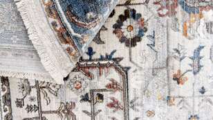 Halıstores Etnik Desenli Halı Alaturka 1535 Kemik (1)