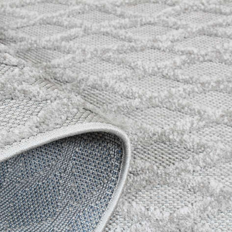 Halıstores Gri Modern Desenli Dekoratif Makine Halısı 295 - 3