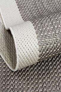 Halıstores Jüt Sisal Comfort 1501 Antrasit Makinede Yıkanabilir Hav ve Toz Vermeyen İç ve Dış Mekan Bordürlü Halı (4)