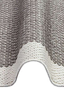 Halıstores Jüt Sisal Comfort 1501 Antrasit Makinede Yıkanabilir Hav ve Toz Vermeyen İç ve Dış Mekan Bordürlü Halı (3)