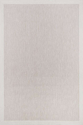 Halıstores Jüt Sisal Comfort 1503 Bej Makinede Yıkanabilir Hav ve Toz Vermeyen İç ve Dış Mekan Bordürlü Halı - 2