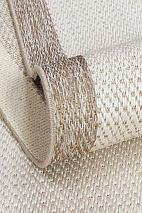 Halıstores Jüt Sisal Comfort 1502 Krem Makinede Yıkanabilir Hav ve Toz Vermeyen İç ve Dış Mekan Bordürlü Halı (2)
