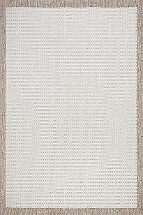 Halıstores Jüt Sisal Comfort 1502 Krem Makinede Yıkanabilir Hav ve Toz Vermeyen İç ve Dış Mekan Bordürlü Halı (4)