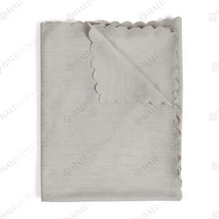 Halıstores Koltuk Şalı Lüx Şönil Dokuma Gri Koltuk Örtüsü 175x215cm (2)