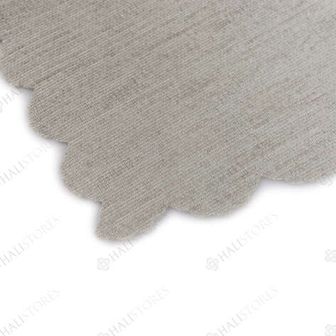 Halıstores Koltuk Şalı Lüx Şönil Dokuma Gri Koltuk Örtüsü 175x215cm - 4