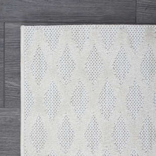 Halıstores Krem Modern Desenli Dekoratif Makine Halısı 260 (5)