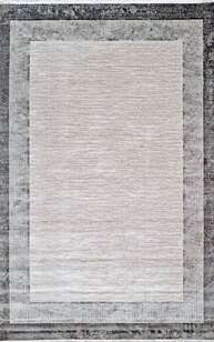 Halıstores Modern Çerçeveli Halı Grande 4672 Antrasit (2)
