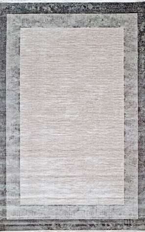 Halıstores Modern Çerçeveli Halı Grande 4672 Antrasit - 2