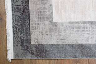 Halıstores Modern Çerçeveli Halı Grande 4672 Antrasit (4)