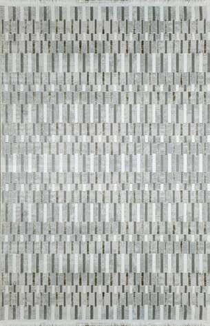 Halıstores Modern Çizgi Desenli Halı Grande 4605 Vizon - 2