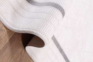 Halıstores Modern Geometrik Desenli Grande 4689 Antrasit Çerçeveli Halı  (4)