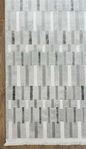 Halıstores Modern Çizgi Desenli Halı Grande 4605 Antrasit (5)