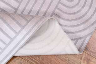 Halıstores Modern Geometrik Desenli Halı Grande 4666 Gri (6)