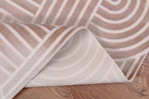 Halıstores Modern Geometrik Desenli Halı Grande 4666 Vizon (6)