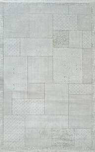 Halıstores Modern Geometrik Desenli Halı Grande 4692 Krem (2)