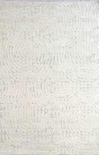 Halıstores Modern Geometrik Desenli Krem-Gri Halı Tornado TRN1 (1)