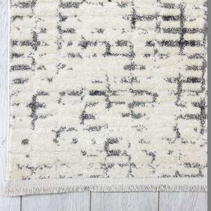 Halıstores Modern Geometrik Desenli Krem-Bej Halı Tornado TRN2 (4)
